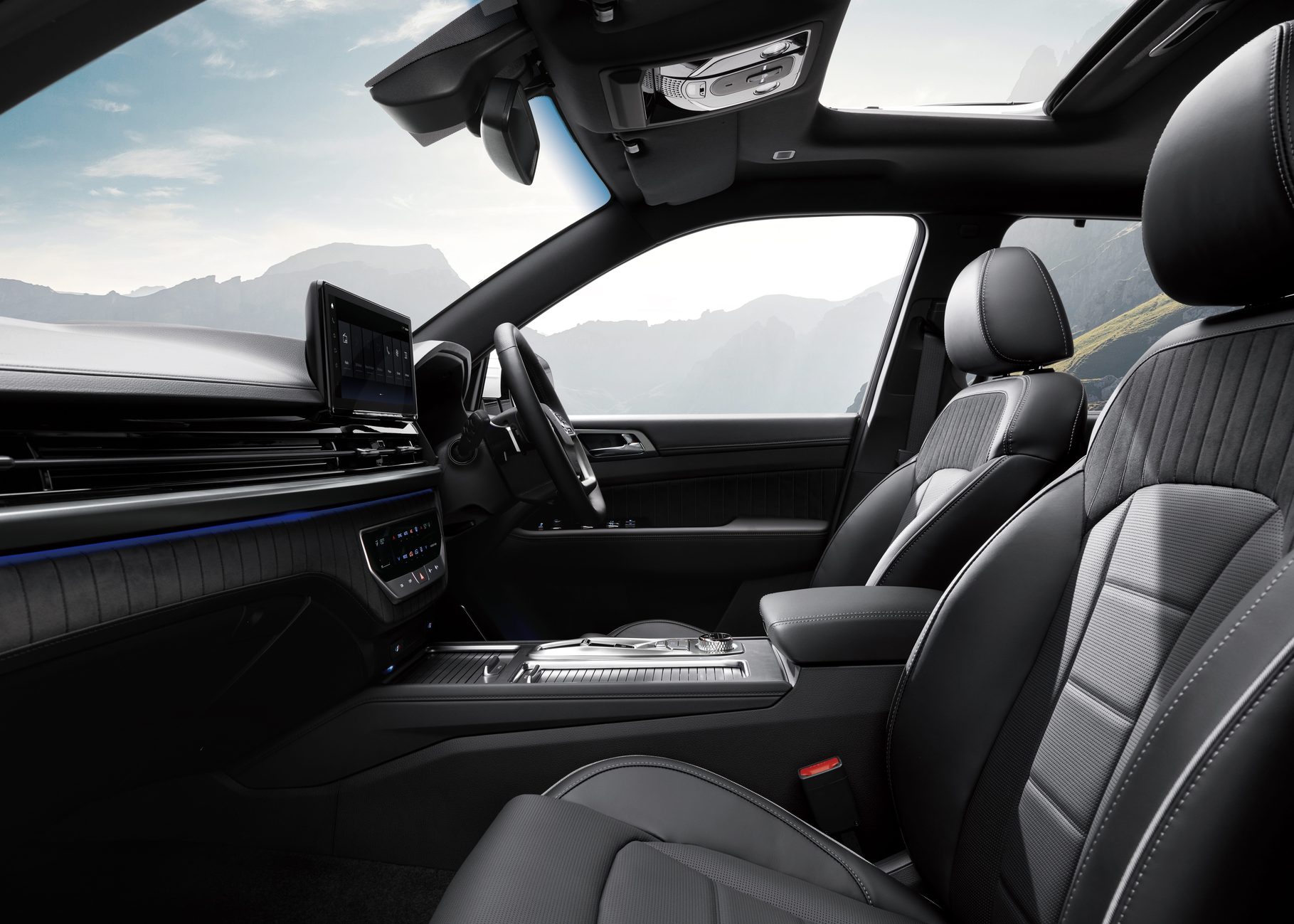 Kgm Rexton Overview Off Roading Luxury